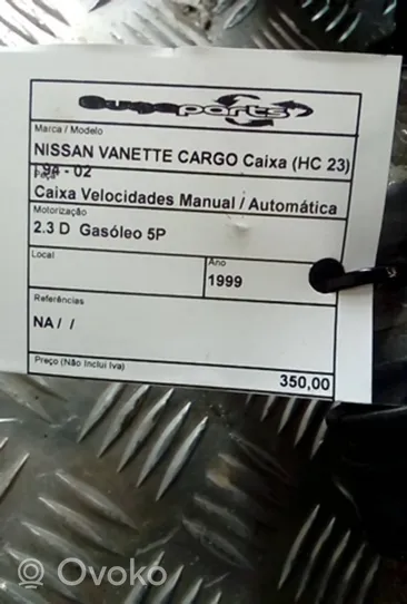 Nissan Vanette Caja de cambios manual de 5 velocidades 