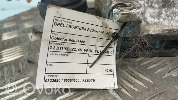 Opel Frontera B Intake manifold 