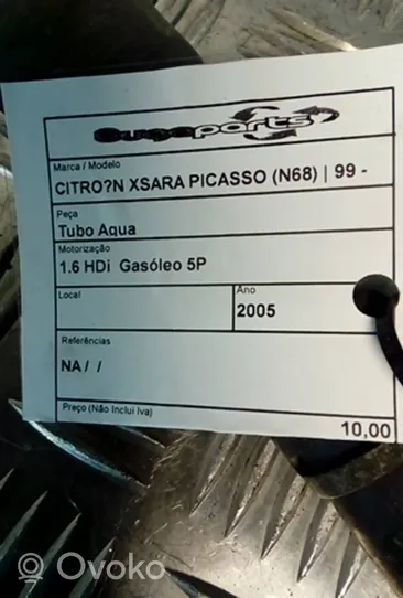 Citroen Xsara Picasso Tubo flessibile condotto refrigerante 