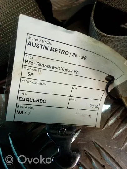 Austin Metro Etuistuimen turvavyö 