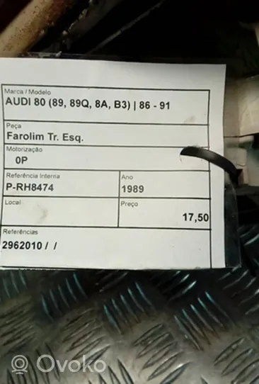 Audi 80 90 B3 Takaluukun takavalot 