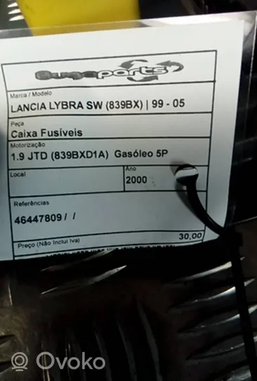 Lancia Lybra Unité de contrôle SAM 
