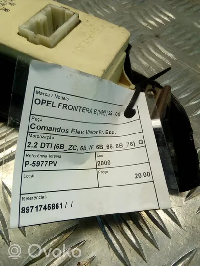 Opel Frontera B Interrupteur commade lève-vitre 