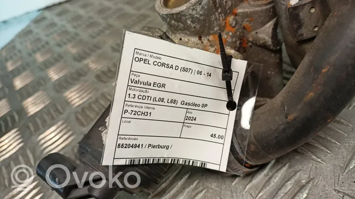 Opel Corsa D EGR vožtuvas 