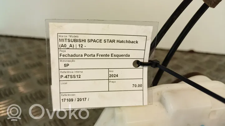 Mitsubishi Space Star Serrure de porte coupe (poignée) 