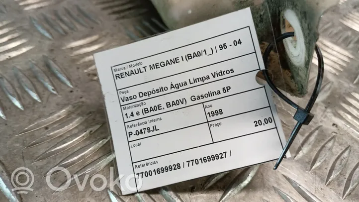 Renault Megane I Tuulilasinpesimen nestesäiliö 