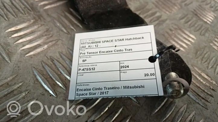 Mitsubishi Space Star Cintura di sicurezza posteriore 
