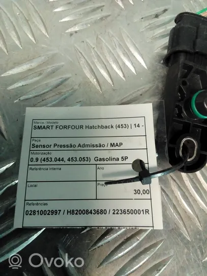 Smart ForTwo III C453 Débitmètre d'air massique 