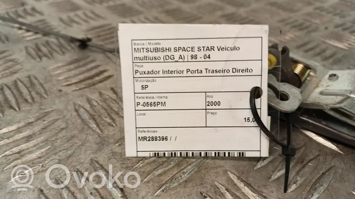 Mitsubishi Space Star Klamka zewnętrzna drzwi tylnych 