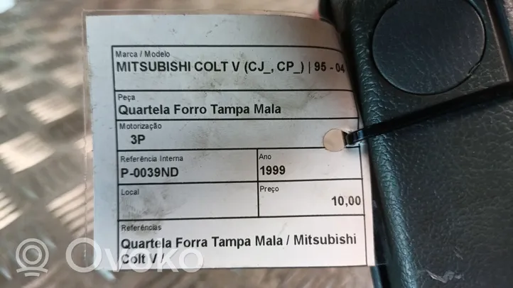 Mitsubishi Colt Tylna klapa bagażnika 