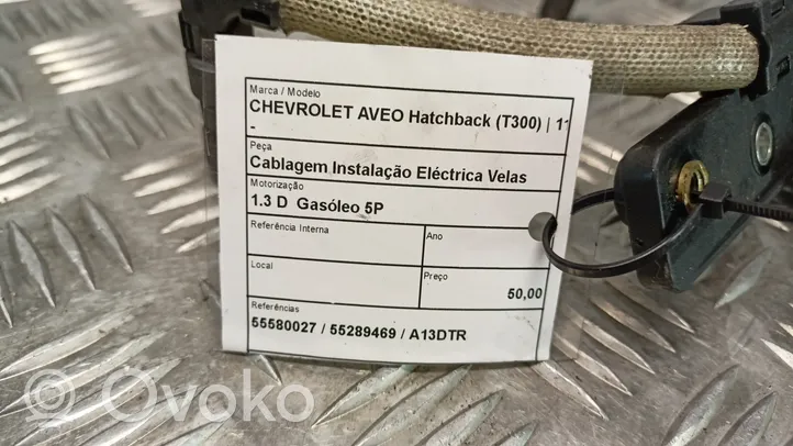 Chevrolet Aveo Moottorin asennusjohtosarja 