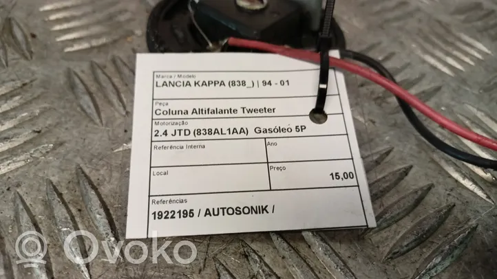 Lancia Kappa Radio/CD/DVD/GPS-pääyksikkö 