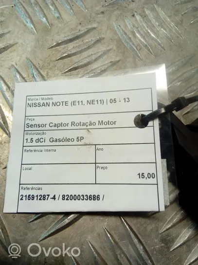 Nissan Note (E11) Cableado de instalación del motor 