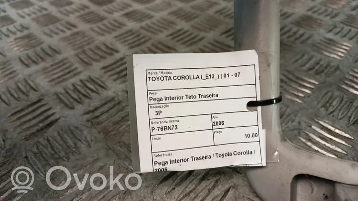 Toyota Corolla E120 E130 Takaoven sisäkahva 