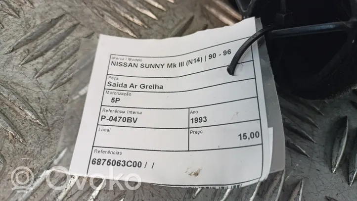 Nissan Sunny Tachimetro (quadro strumenti) 