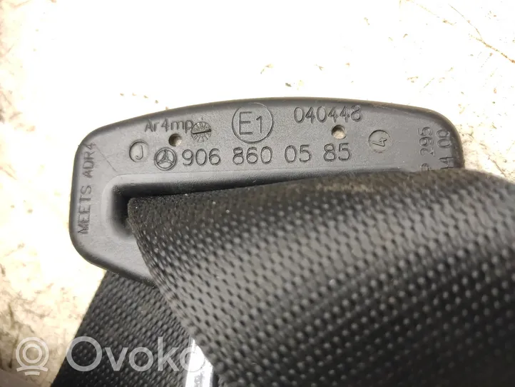 Volkswagen Crafter Cintura di sicurezza anteriore 605718500