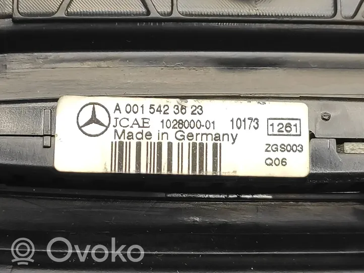 Mercedes-Benz Sprinter W906 Écran d'affichage capteur de stationnement PDC A0015423623