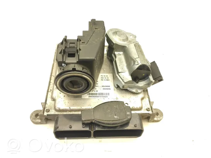 Mercedes-Benz Sprinter W906 Komputer / Sterownik ECU i komplet kluczy A9069004100