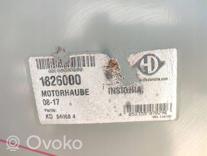 Opel Insignia B Pokrywa przednia / Maska silnika 1826000