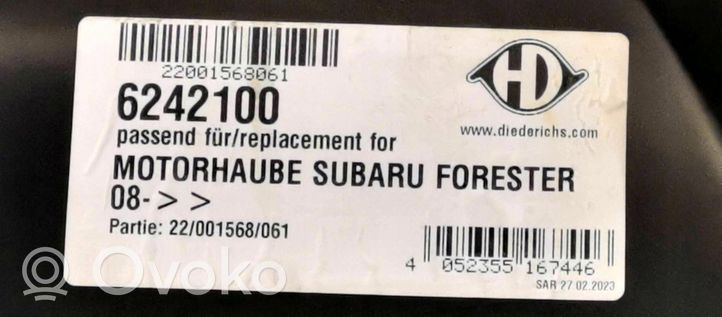 Subaru Forester SJ Couvercle, capot moteur 6242100