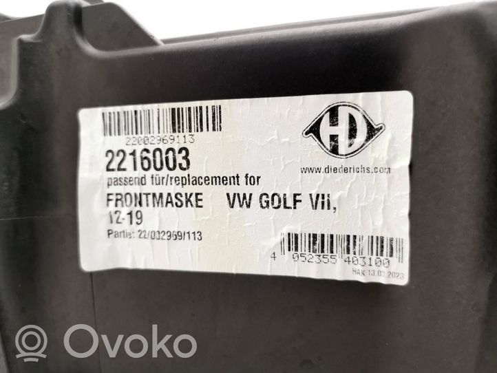 Volkswagen Golf VIII Pannello di supporto del radiatore 2216003