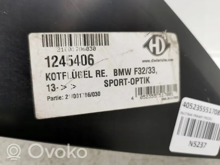 BMW 4 F32 F33 Błotnik przedni 1245406