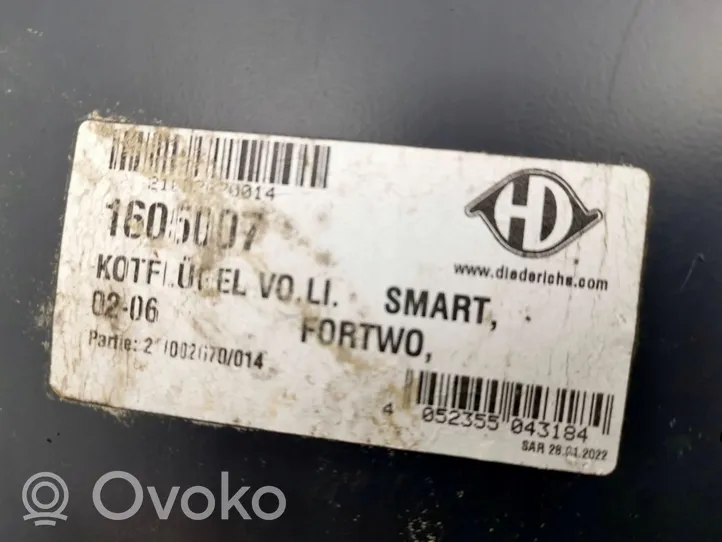 Smart ForTwo I Błotnik przedni 1605007