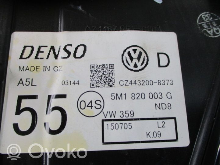 Volkswagen Golf IV Sisälämmityksen ilmastoinnin korin kokoonpano 5M1820003G