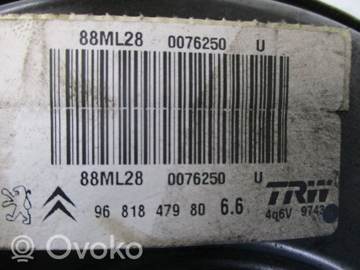 Peugeot 207 CC Brake booster 9681847980