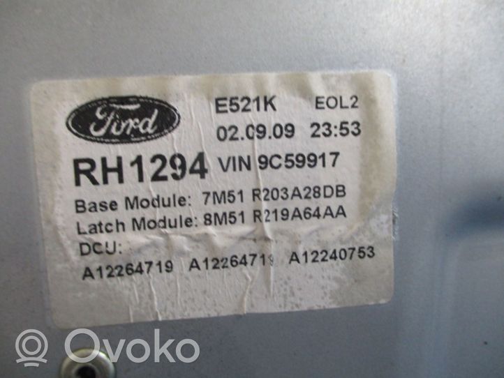 Ford C-MAX I Elektryczny podnośnik szyby drzwi przednich 7M51-R045H16-A