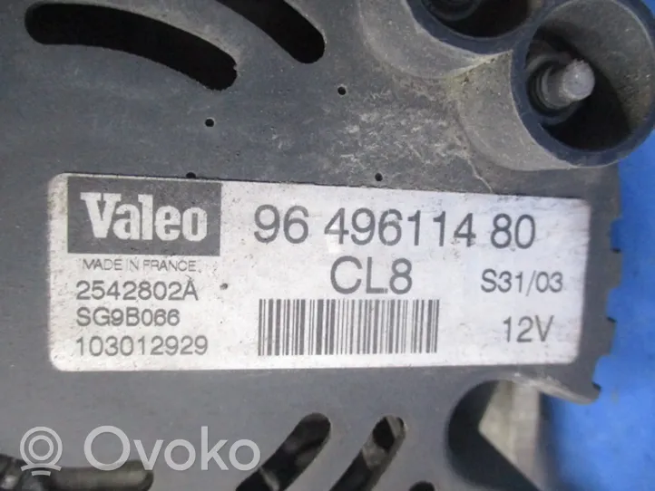 Peugeot 307 CC Alternador 9649611480