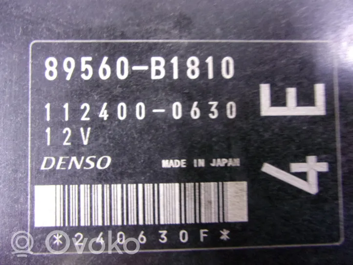 Subaru Justy Motorsteuergerät ECU 89560-B1810