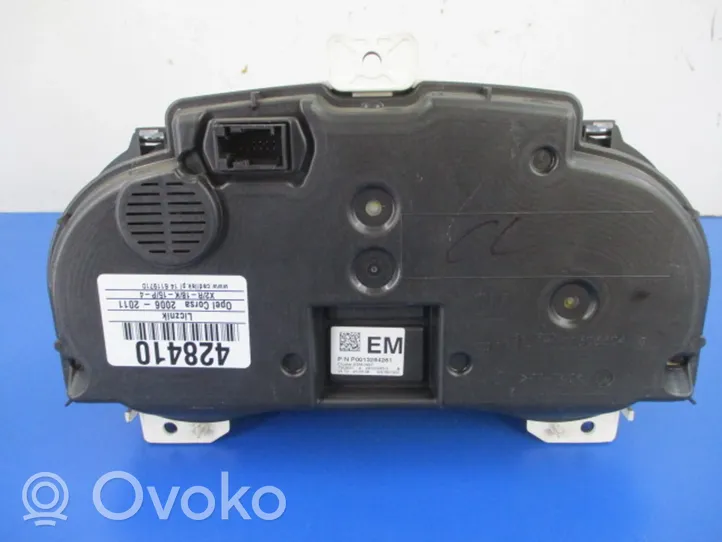 Opel Corsa D Tachimetro (quadro strumenti) 1303304