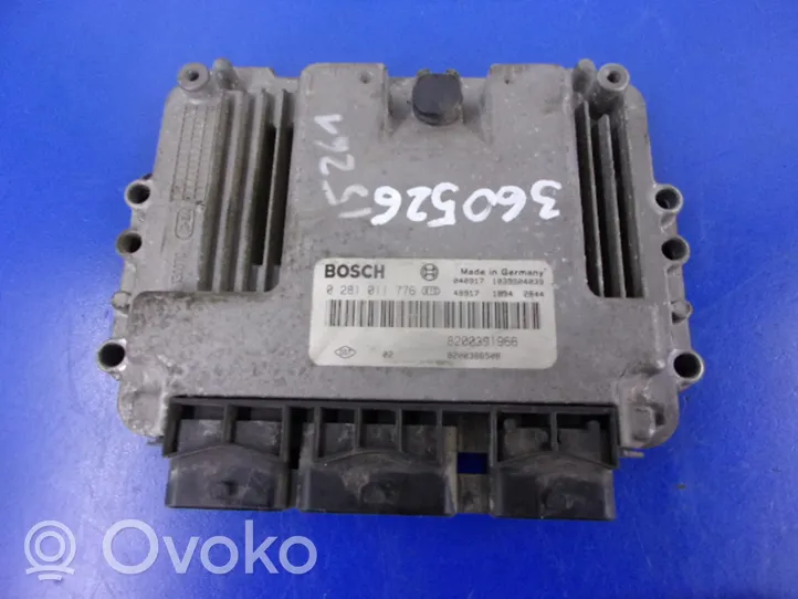 Renault Scenic II -  Grand scenic II Galios (ECU) modulis 8200391966