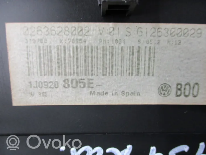 Volkswagen Bora Tachimetro (quadro strumenti) 1J0920805E