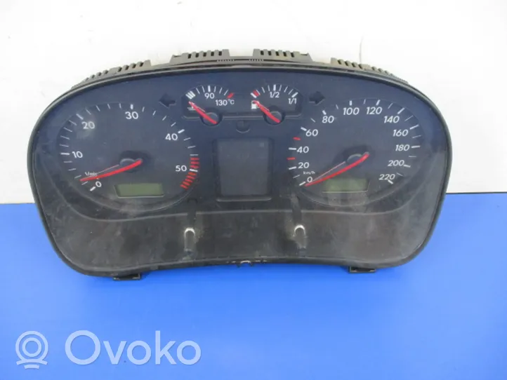 Volkswagen Bora Compteur de vitesse tableau de bord 1J0919861B