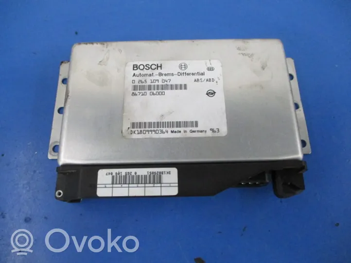 Daewoo Musso Unité de commande, module ECU de moteur 86710-06000