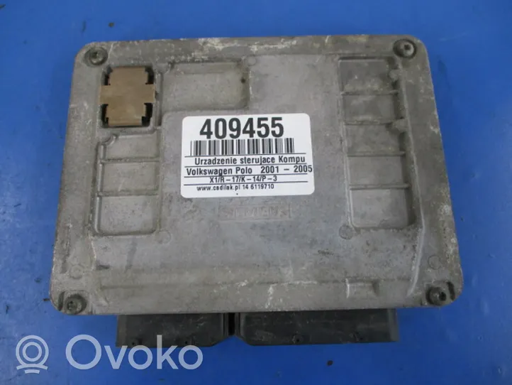 Volkswagen Polo Unité de commande, module ECU de moteur 03E906033L