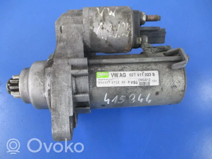 Volkswagen Polo Starter motor 02T911023S