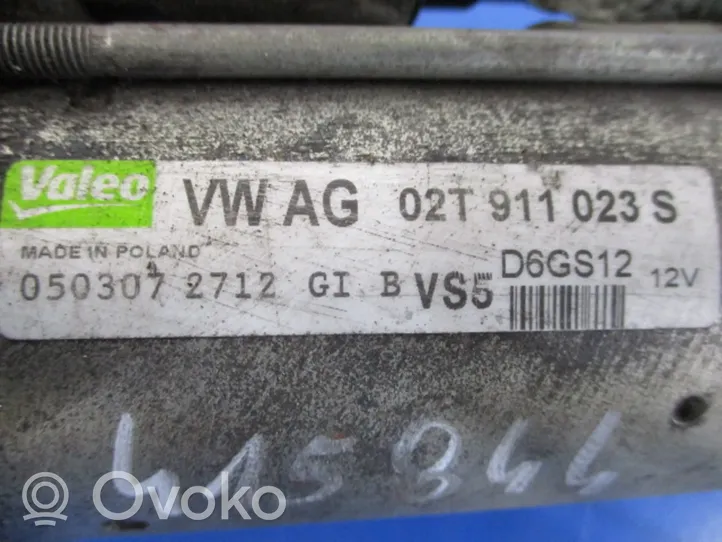 Volkswagen Polo Starter motor 02T911023S