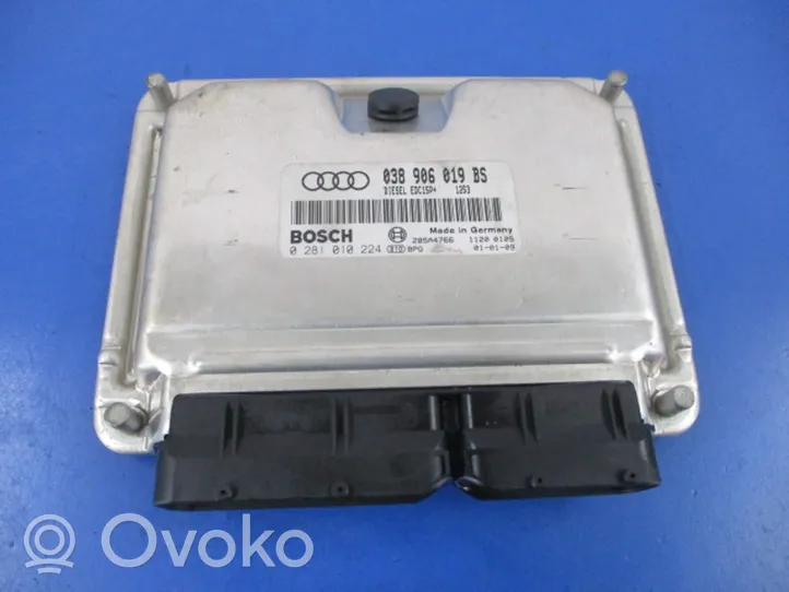 Audi A6 Allroad C5 Unité de commande, module ECU de moteur 038906019BS