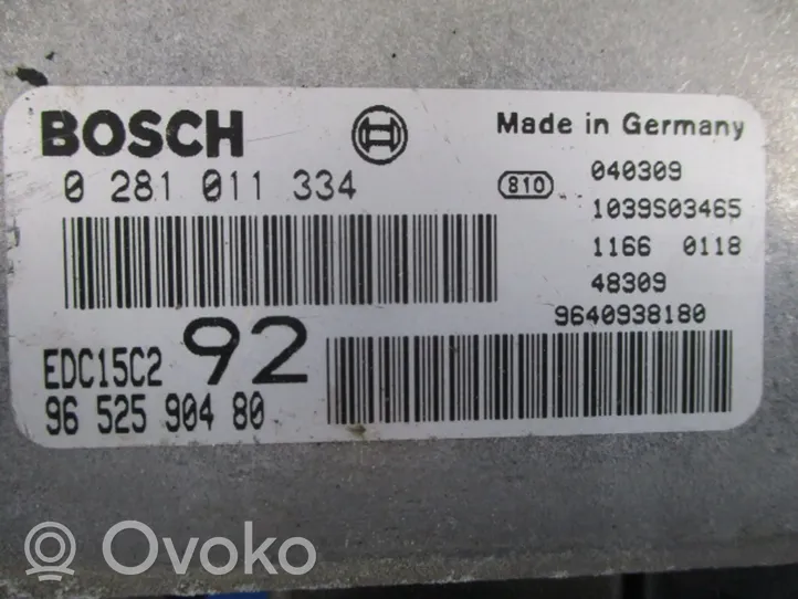 Audi A6 S6 C8 4K Moottorin ohjainlaite/moduuli (käytetyt) 9640938180