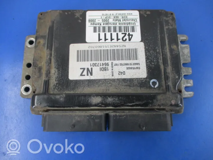 Chevrolet Matiz Komputer / Sterownik ECU silnika 96417301