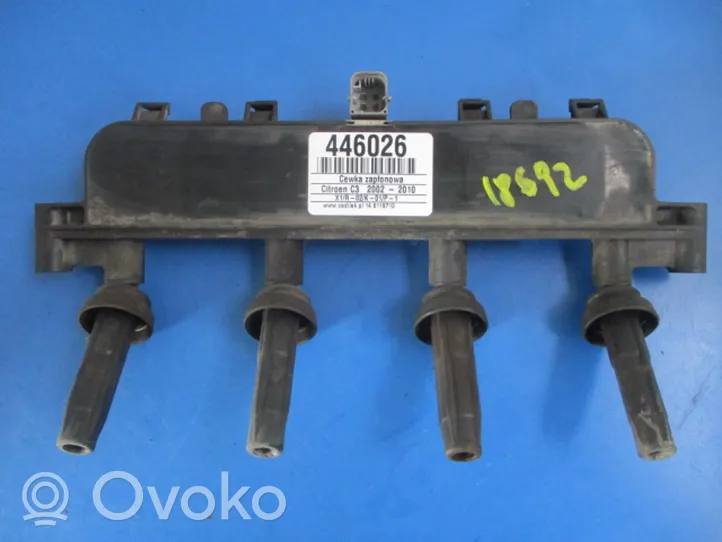 Citroen C3 High voltage ignition coil 9635864980