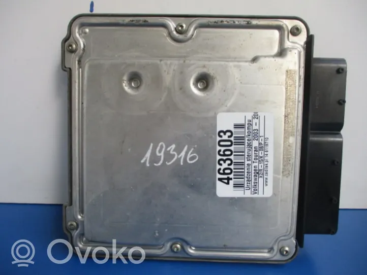 Volkswagen Touran I Unité de commande, module ECU de moteur 03G906016A