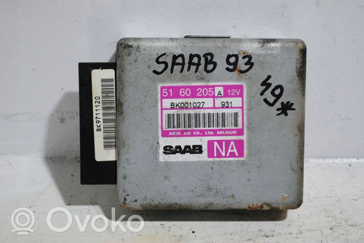Saab 9-3 Ver1 Sterownik / Moduł skrzyni biegów 5160205