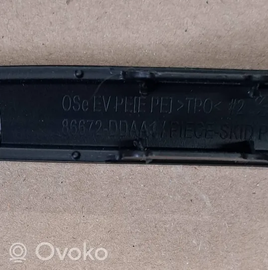 Hyundai Kona I Modanatura della barra di rivestimento del paraurti anteriore 86672-DDAA1