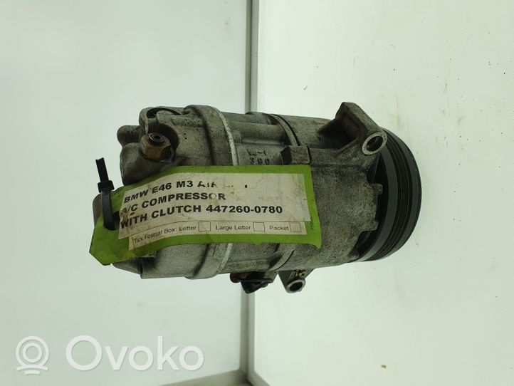 BMW 3 E46 Ilmastointilaitteen kompressorin pumppu (A/C) 