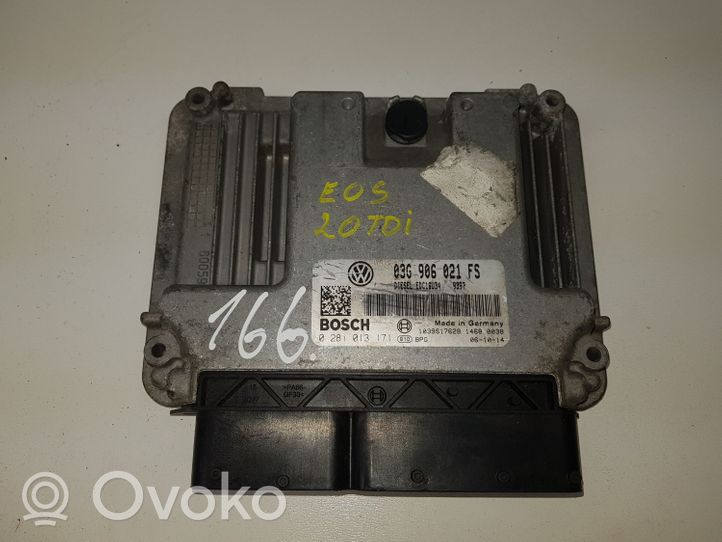 Volkswagen Eos Sterownik / Moduł ECU 