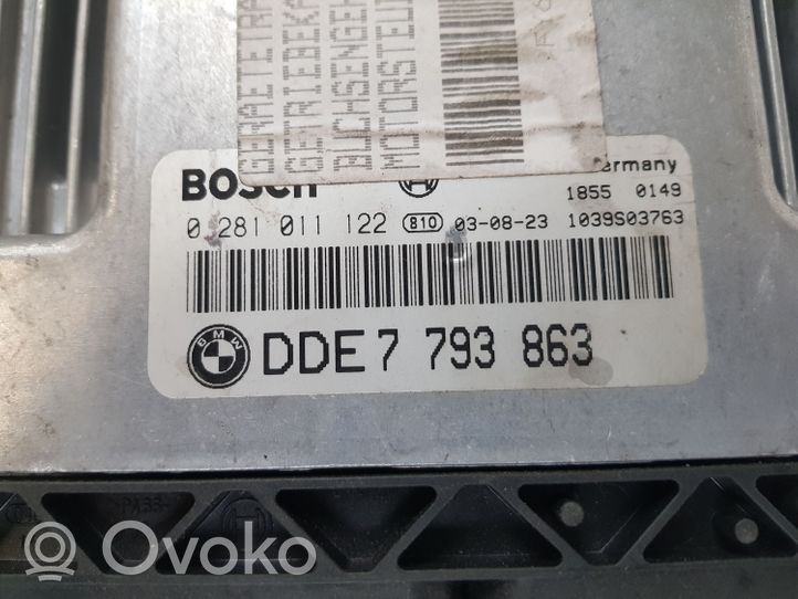 BMW 3 E46 Sterownik / Moduł ECU 